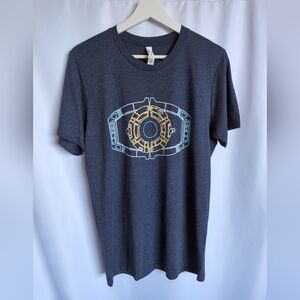 Matrix of Leadership Bella + Canvas Graphic Men's Heather Blue Medium T-Shirt